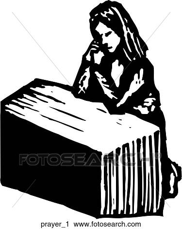 Prayer 1 View Large Clip Art Graphic Clipart - Prayer 1. Fotosearch
