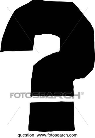 Question View Large Clip Art Graphic Clipart - Question. Fotosearch