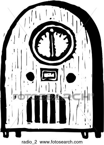 Radio 2 View Large Clip Art Graphic Clipart - Radio 2. Fotosearch