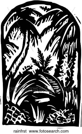 Clip Art - Rain Forest. Fotosearch