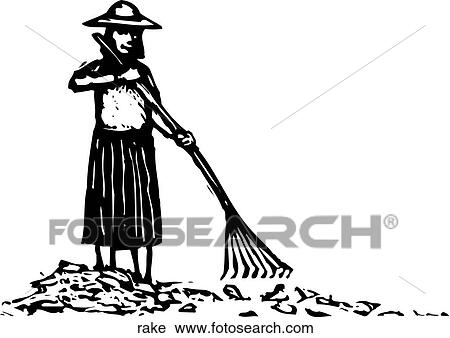 Clipart - Rake. Fotosearch