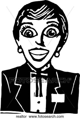 Clipart - Realtor. Fotosearch