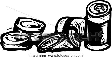 Clipart - Recycle Aluminum. Fotosearch