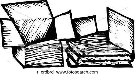 Clipart - Recycle Cardboard. Fotosearch
