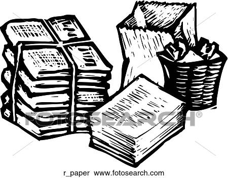 Recycle Paper View Large Clip Art Graphic Clipart - Recycle Paper. Fotosearch