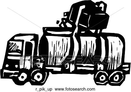 Recycle Pick-Up View Large Clip Art Graphic Clipart - Recycle Pick-Up. Fotosearch