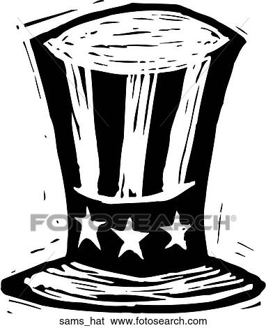 Sam's Hat View Large Clip Art Graphic Clip Art - Sam's Hat. Fotosearch