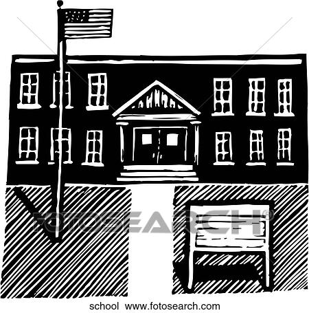 Clipart - School. Fotosearch