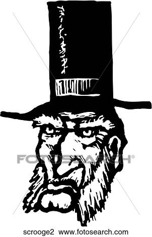 Clipart - Scrooge 2. Fotosearch