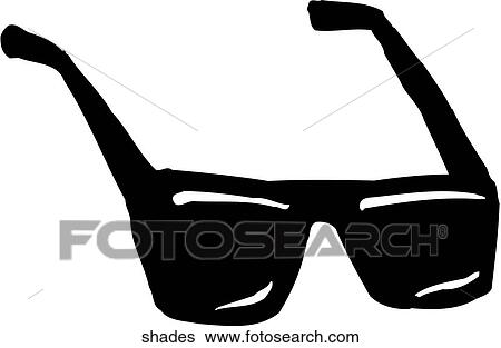 Clip Art of Shades 3 shades - Search Clipart, Illustration Posters ...