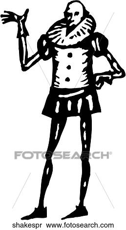 Shakespeare View Large Clip Art Graphic Clipart - Shakespeare. Fotosearch
