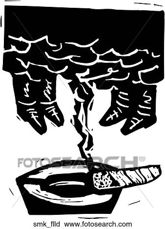 Smoke Filled Room View Large Clip Art Graphic Clipart - Smoke Filled Room. Fotosearch