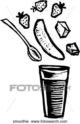 Clipart - Smoothie. Fotosearch
