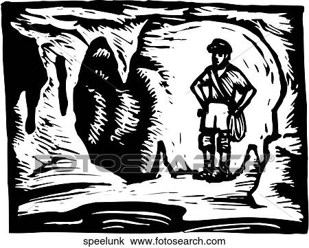 Speelunk View Large Clip Art Graphic Clipart - Speelunk. Fotosearch