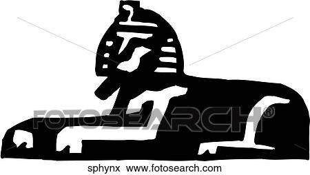 Sphynx View Large Clip Art Graphic Clip Art - Sphynx. Fotosearch