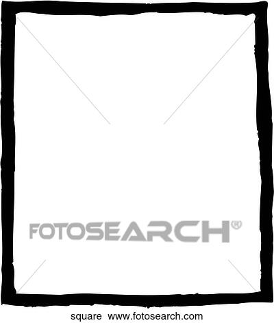 Square View Large Clip Art Graphic Clipart - Square. Fotosearch