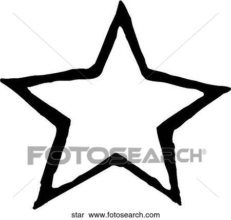 Star View Large Clip Art Graphic Clipart - Star. Fotosearch