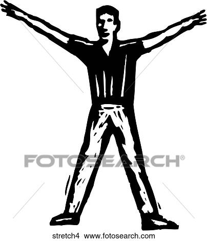 Stretch 4 View Large Clip Art Graphic Clipart - Stretch 4. Fotosearch