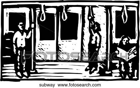 Clip Art - Subway. Fotosearch
