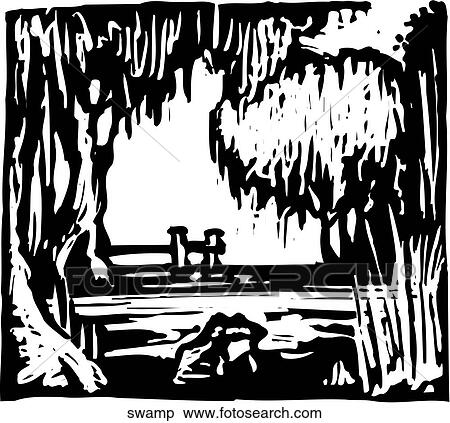 Clipart - Swamp. Fotosearch
