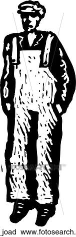 Tom Joad View Large Clip Art Graphic Clipart - Tom Joad. Fotosearch