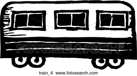 Clipart - Train Car 4. Fotosearch