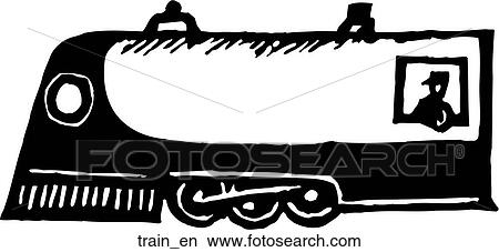 Clipart - Train Engine. Fotosearch