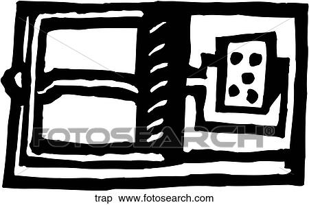 Trap View Large Clip Art Graphic Clipart - Trap. Fotosearch
