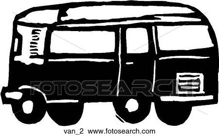 Van 2 View Large Clip Art Graphic Clipart - Van 2. Fotosearch