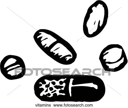 Vitamins View Large Clip Art Graphic Clip Art - Vitamins. Fotosearch