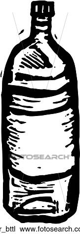 Water Bottle View Large Clip Art Graphic Clipart - Water Bottle. Fotosearch