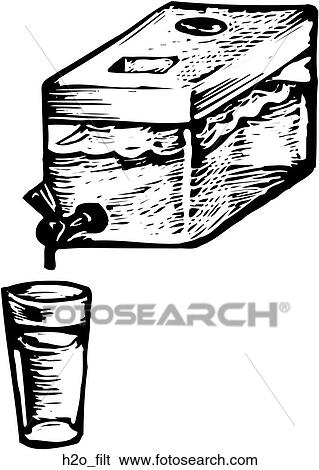 Water Filter View Large Clip Art Graphic Clip Art - Water Filter. Fotosearch
