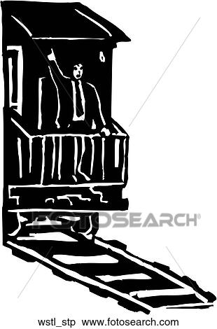Clipart - Whistle Stop. Fotosearch