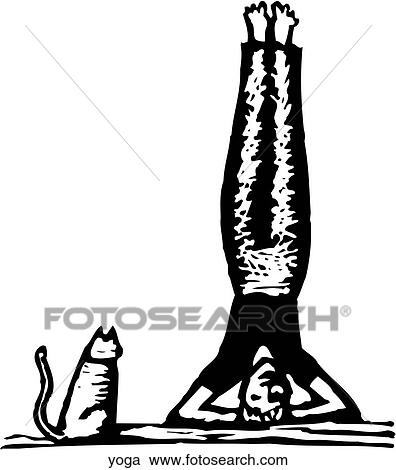 Clipart - Yoga. Fotosearch