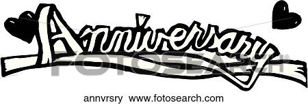 Clip Art - Anniversary. Fotosearch
