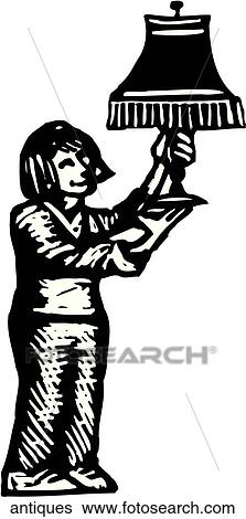 Clip Art - Antiquing. Fotosearch