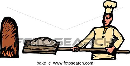 Bake View Large Clip Art Graphic Clipart - Bake. Fotosearch