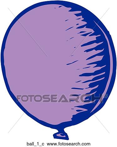 Balloon 1 View Large Clip Art Graphic Clipart - Balloon 1. Fotosearch