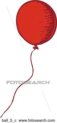 Balloon 5 View Large Clip Art Graphic Clipart - Balloon 5. Fotosearch