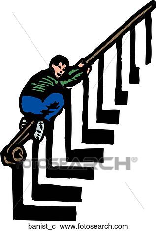 Clipart - Banister. Fotosearch