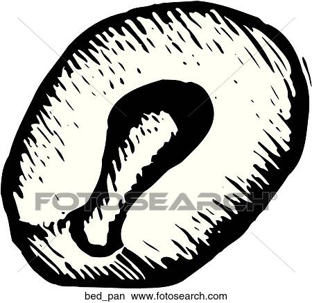 Clipart - Bed Pan. Fotosearch