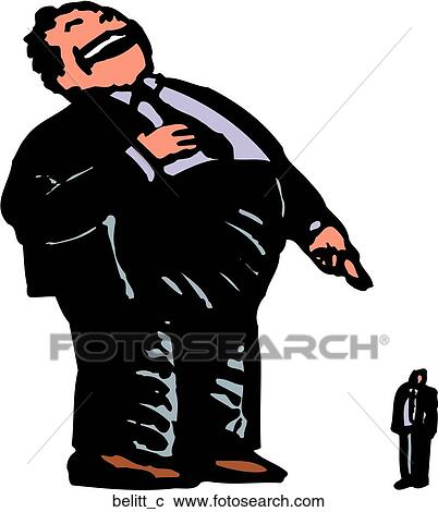 Belittle View Large Clip Art Graphic Clipart - Belittle. Fotosearch