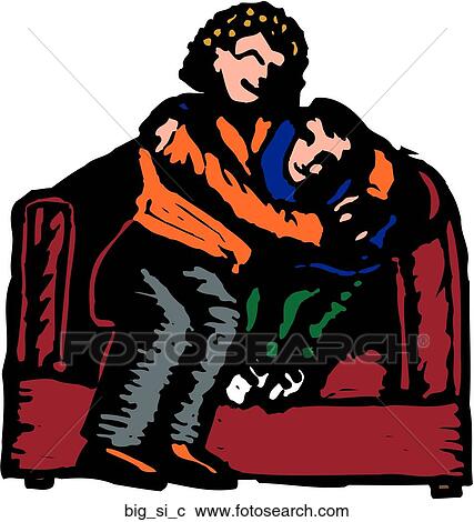 Clipart - Big Sis. Fotosearch