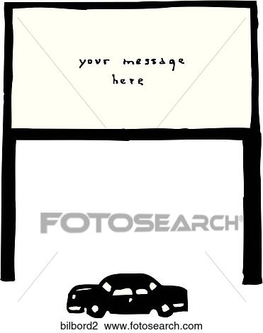 Clipart - Billboard 2. Fotosearch