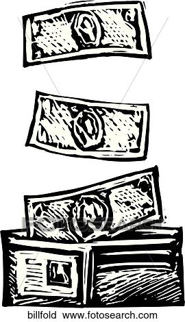 Clipart - Billfold. Fotosearch