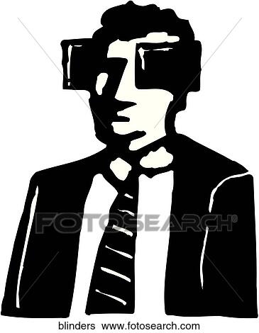 Blinders View Large Clip Art Graphic Clip Art - Blinders. Fotosearch