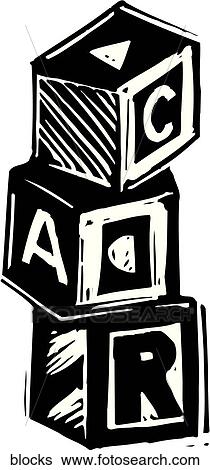 Clip Art - Blocks. Fotosearch