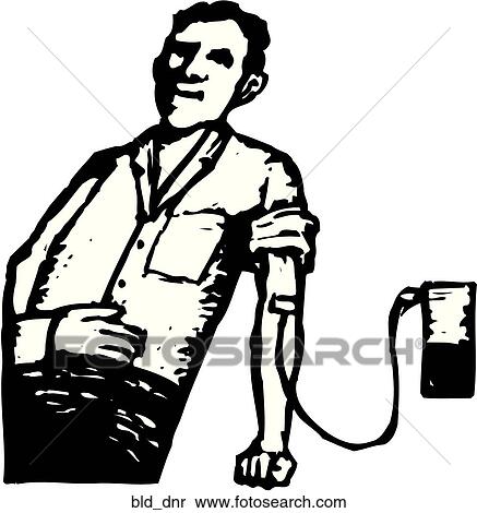Clipart - Blood Donor. Fotosearch