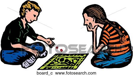 Clipart - Board Game. Fotosearch