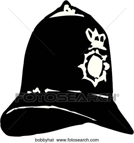 Bobby Hat View Large Clip Art Graphic Clip Art - Bobby Hat. Fotosearch